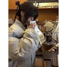 新款冬季棉服棉衣男生加厚保暖面包服运动休闲潮牌帅气外套，男装棉衣，四季星座505