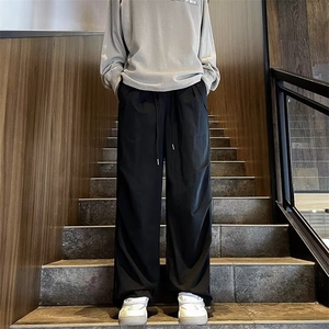 工装裤男街头百搭直筒降落伞休闲裤潮牌宽松阔腿长裤 K7340-P33图片