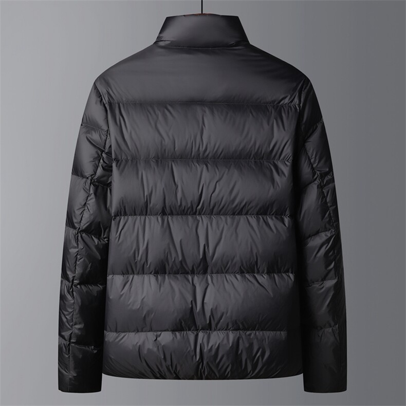 2023白鸭绒羽绒服男冬季新款潮牌保暖加厚面包服外套,男装羽绒服,电商B212（原钱塘6029）