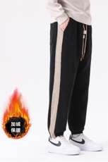 2309加绒/P55休闲裤男美式个性大码宽松潮男百搭长裤子运动卫裤男，男装休闲裤，星座1204