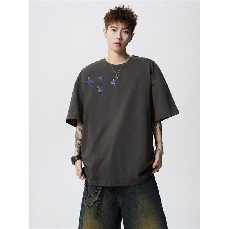 240g美式重磅短袖T恤 FSDX282 M-5XL 特批25无差价控48图片