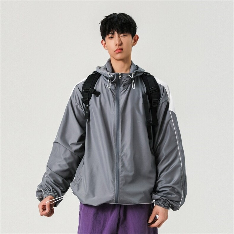 轻薄防晒衣夏季透气户外UPF50+防紫外线防晒服A406F6321特P48,男装防晒衣,星座309（原A406）