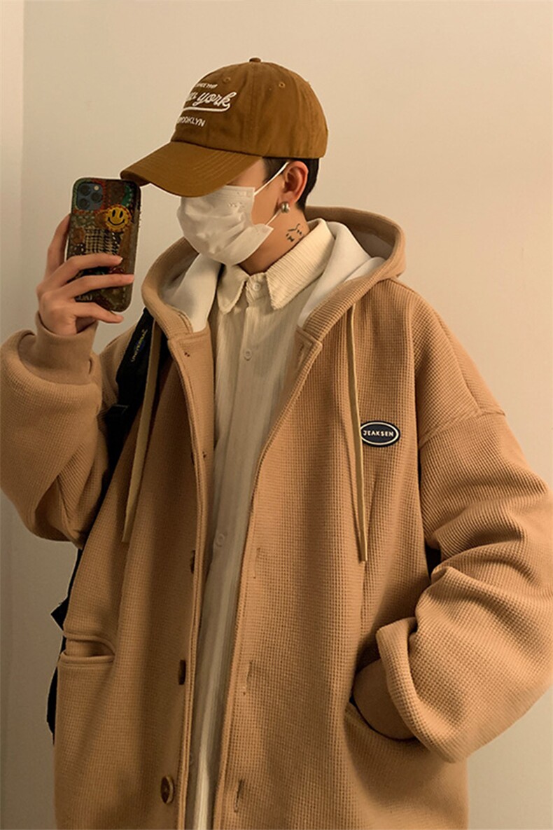 连帽开衫卫衣男春季休闲宽松hiphop潮流男士外套-JK23102-P65控88,男装卫衣,星座605(原A050)