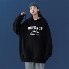 ！2024春装新款韩版小清晰个性字母印花连帽卫衣W273P35控58，男装卫衣，A247A