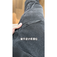 抖音品质美式高街复古水洗直筒阔腿牛仔裤B315-K23525-P65控78，男装牛仔裤，电商B315