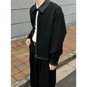 A175-P73 原宿夹克时尚文艺日系简约流行潮流新款百搭慵懒气质图片
