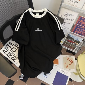 2024春夏季新款男休闲圆领短袖T恤 QT56 P40图片