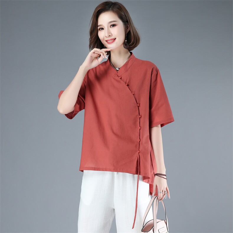 T恤2021年夏季纯色个性简约百搭时尚潮流,女装T恤,奕阳依阁