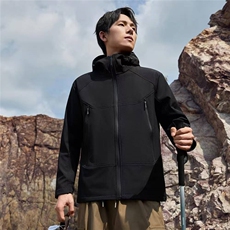 新款冲锋衣时尚百搭休闲风长袖男女通用，男装工装外套，玖雅羊绒