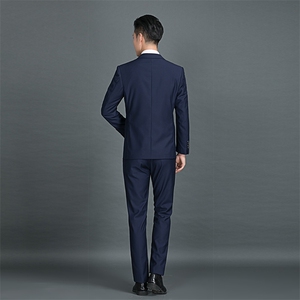 87882-3男士2021年春季新款青年三件套西装商务修身礼服西服P220图片