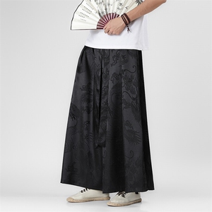 2025 新中式 马面裤 汉服 龙纹冰丝阔腿裤 电商A057-K375-P55图片