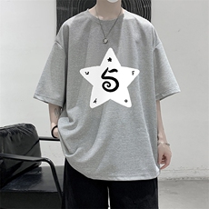 华夫格t恤男短袖男大码五分袖大皂风HT73368-P22，男装T恤，电商A040