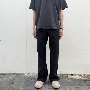 网图 弯刀休闲裤bootcu城市户外防晒裤肌理感宽松基础直筒长裤P28图片