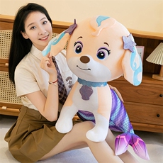美鑫毛绒玩具工厂 汪汪对美人鱼公仔