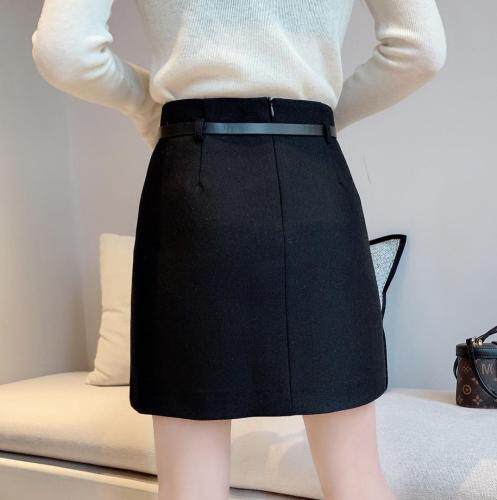 基础款腰带短裙，女装，秀禾