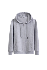 连帽开衫长袖情侣卫衣纯色大码纯棉情侣学生班服厂服外套P49，男装卫衣，星座217-4