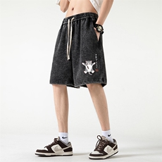2023夏季薄款男士五分休闲简单时尚潮流运动短裤XD22937-P45，男装休闲裤，电商A042