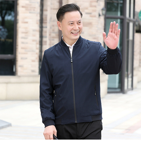 NN9956钱塘2020-3春秋新款商务休闲合身百搭中年男士外套P62图片