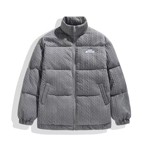 高品质冬季数据1万加中性羽绒棉服针织面料保暖M865-TP100图片