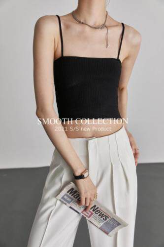 针织吊带新品，女装背心吊带，SMOOTH