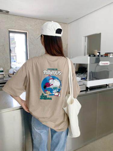 后背卡通T，女装，里奈(1F)