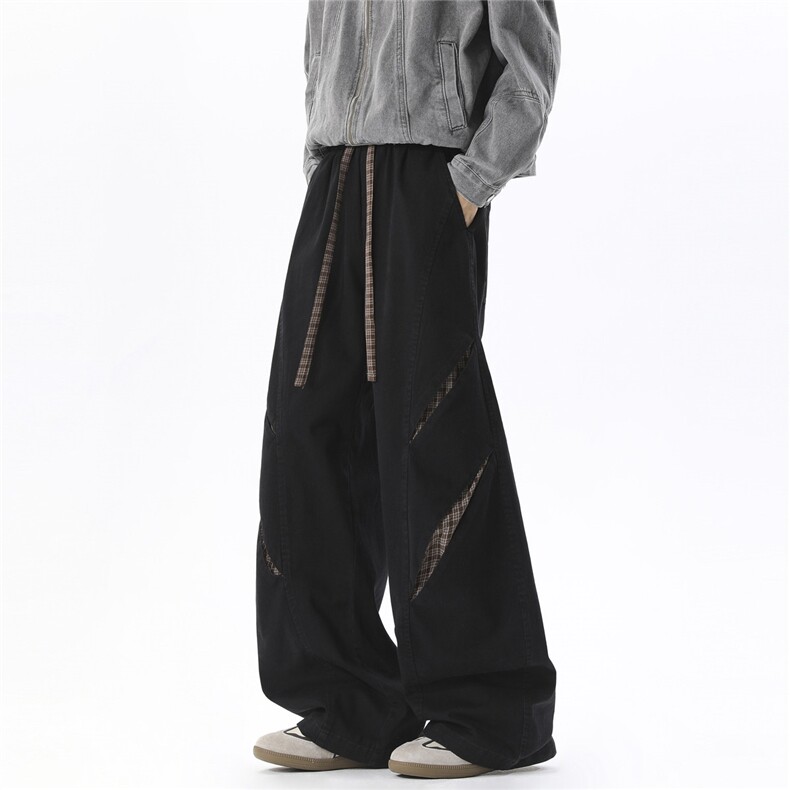 K7706/特P55显高弯刀休闲裤男，男装休闲裤，电商D202