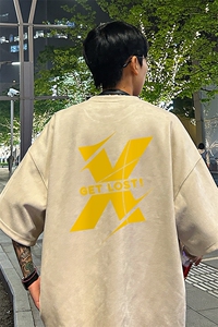 量大优  供视频  重磅麂皮绒短袖T恤男JPDX231-特P19图片