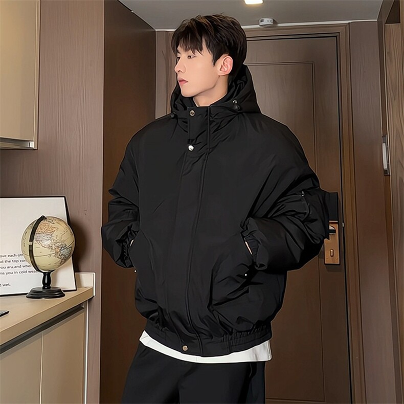 棉衣男ins潮牌潮流宽松休闲百搭棉服连帽复古棉袄MY1003-P100,男装棉衣,电商B381-1
