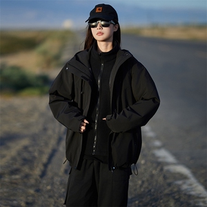 冲锋衣2025新款夹克新款户外运动三合一防水登山服外套 C827-P110图片