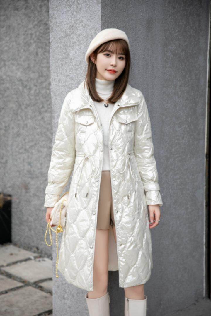 现货高品质标90绒羽绒服，女装羽绒服，艾依佳人