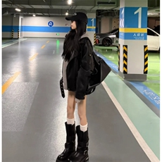 网图直播荔枝纹蛋白皮【伯明翰黑武士】外套JK501-P108，女装短外套，星座1213