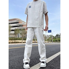 原版刺绣纯棉短袖ZX0308-P30，男装T恤，星座313A(原308A-2)
