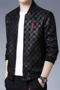 秋冬季外套2023新款潮流休闲厚款夹克秋装中年外套ZL10918-P150，男装夹克，电商B212（原钱塘6029）
