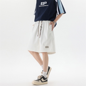 8XL-M 抖音品质特大码 ins潮流亮色休闲短裤印花五分裤DK1521P35图片
