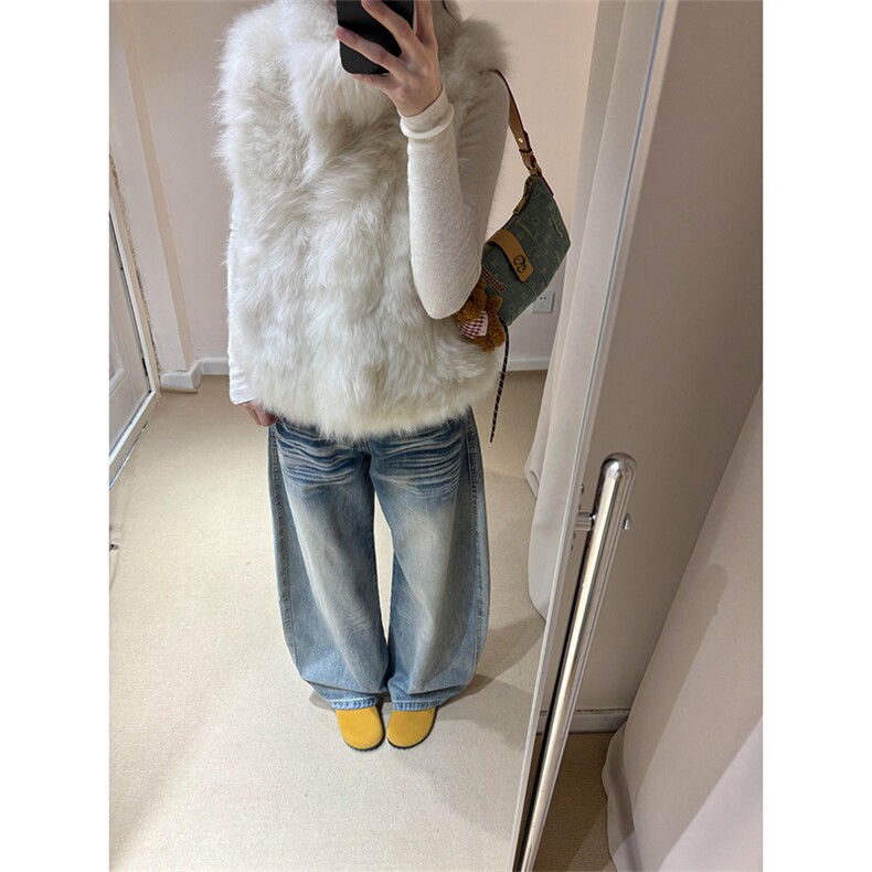 美式复古弯刀牛仔裤女秋季2025新款低腰宽松直筒阔腿梧桐镰刀裤子,男装牛仔裤,星座1210-1