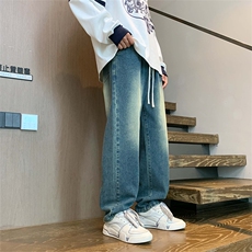 高品质现货主推！水洗牛仔裤复古美式长裤子男A080-9299-P40控68，男装牛仔裤，电商A080