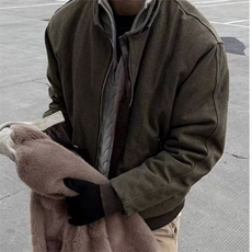 【有货】D8218-P178蛇皮座山雕棉服外套男冬季加绒美式飞行员棉衣，男装棉衣，星座603-2
