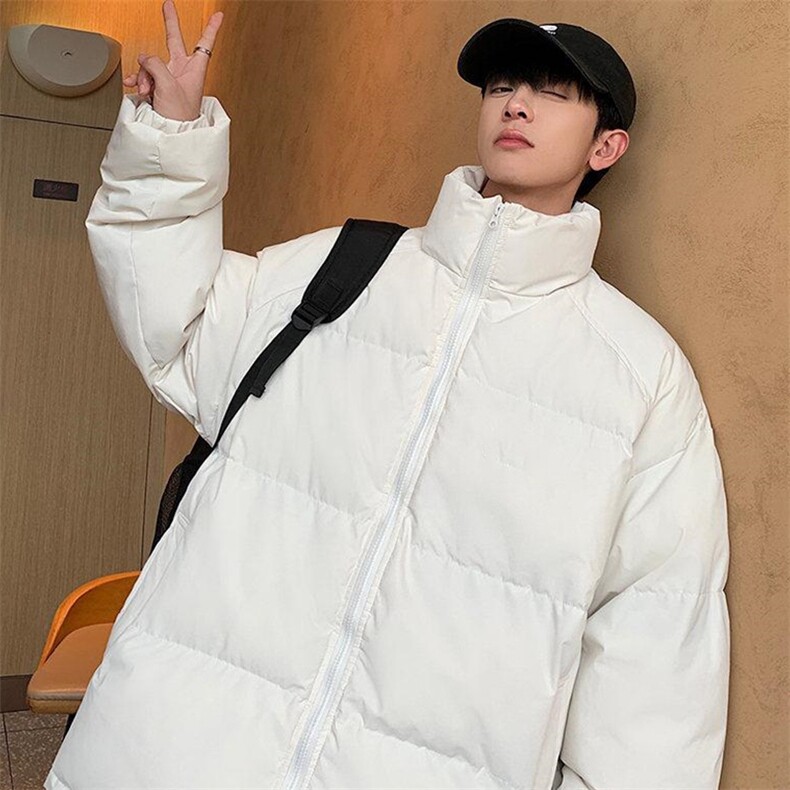 现货高品质美式高街冬季重磅三防羽绒棉衣男女加厚外套棉服冬，男装棉衣，电商A486