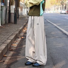 2026夏季新款潮牌美式解构拼接宽松直筒拖地裤6610-特P40，男装休闲裤，电商C305A