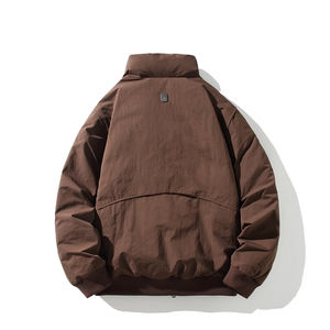 2025新标90白鸭绒冬季男立领高品质羽绒服保暖外套304-P260图片