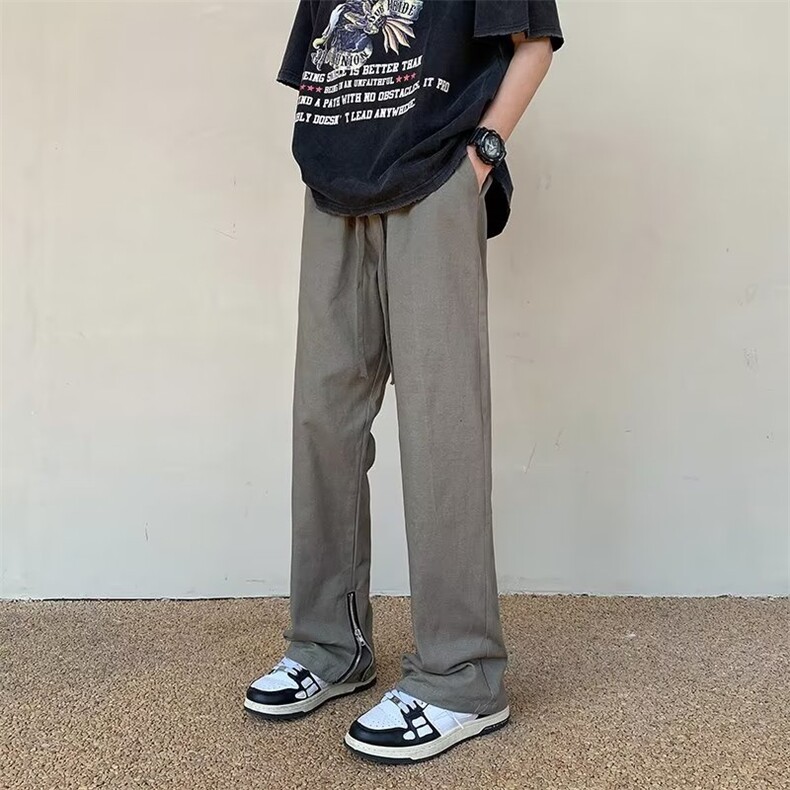 日系工装裤男高街潮牌秋季ins欧美嘻哈运动休闲裤机能风裤子,男装休闲裤,星座716-3