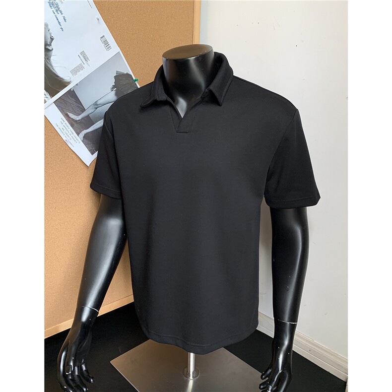 主推POLO衫夏季翻领半袖上衣cleanfit正肩海鸥领短袖t恤S442特P28,男装T恤,电商A233-1
