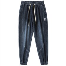 22秋冬抖音新品新潮时尚束脚百搭男士牛仔裤男K8803-P52，男装牛仔裤，星座815-2