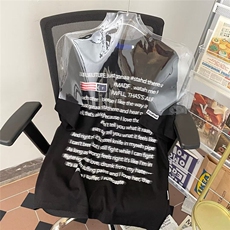 DT3038-P35短袖男士T恤夏季新款字母圆领学生男生半袖打底体恤，男装T恤，星座603-2