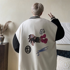 ！棒球服棉衣男棉衣男士棉服男冬季棉袄外套男BJM477-P90，男装棉衣，电商B371