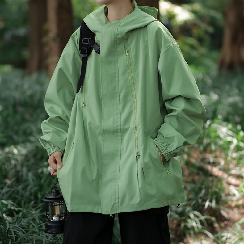 冲锋衣男潮牌vibe美式机能防水户外登山男女夹克连帽外套CF45-P65图片