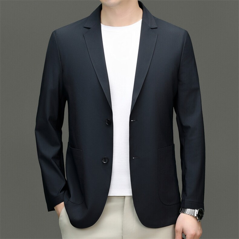 ZL-F666男式春夏新款长袖简约西服休闲商务便服西装防晒服,男装西服,电商B360