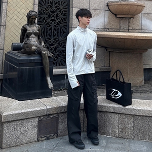 春夏款高品质冰感速干防晒服休闲户外运动外套透气弹力机能风夹克图片