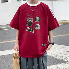 酒红色