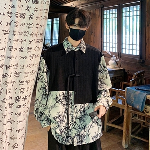 2026新中式长袖套装TZ88797P90衬衫CS88799P45控78裤子88798P45控图片